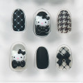 Japan Sanrio Nail Tips - Hello Kitty : Monotone - 3
