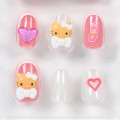 Japan Sanrio Nail Tips - Hello Kitty : Kogal - 3