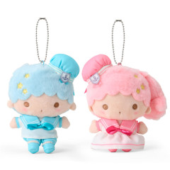 Japan Sanrio Original Mascot Holder - Little Twin Stars : Sailor Collar