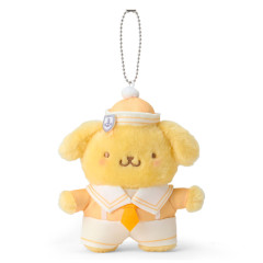 Japan Sanrio Original Mascot Holder - Pompompurin : Sailor Collar