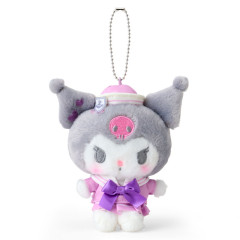 Japan Sanrio Original Mascot Holder - Kuromi : Sailor Collar