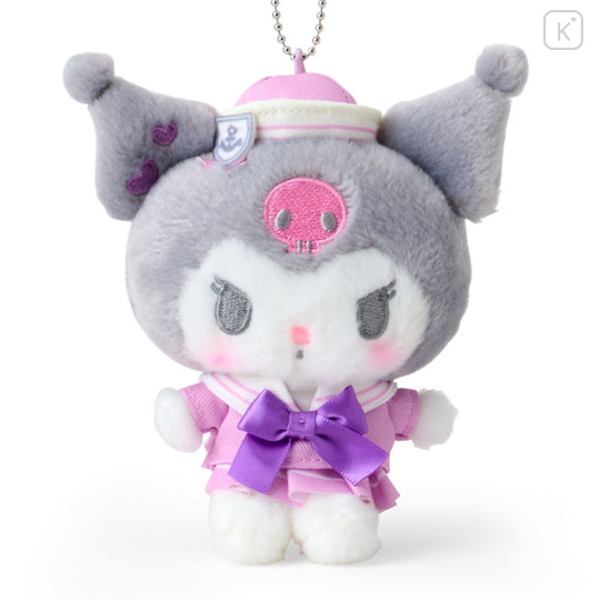 Japan Sanrio Original Mascot Holder - Kuromi : Sailor Collar - 2