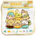 Japan San-X Petit Towel Handkerchief Set - Sumikko Gurashi : Food Kingdom - 1
