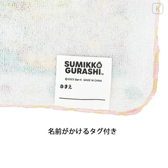 Japan San-X Petit Towel Handkerchief Set - Sumikko Gurashi : Food Kingdom - 3