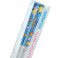Japan Sanrio Clear Chopsticks 18cm - Pompompurin & Friends Ice Cream - 2