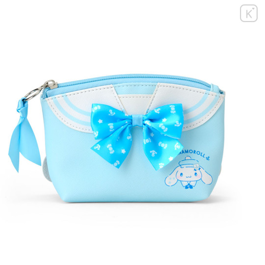 Japan Sanrio Original Pouch - Cinnamoroll : Sailor Collar - 1