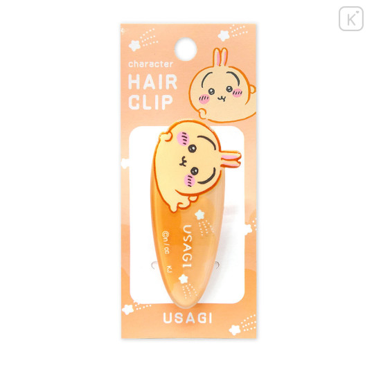 Japan Chiikawa Acrylic Hair Clip - Usagi : Relax - 1
