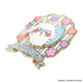 Japan Chiikawa Gimmick Pin Badge - Momonga : Praise Me - 7