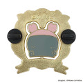 Japan Chiikawa Gimmick Pin Badge - Furuhonya Kani-chan : Reading - 8