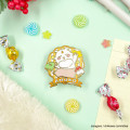 Japan Chiikawa Gimmick Pin Badge - Chiikawa : Anoko - 2