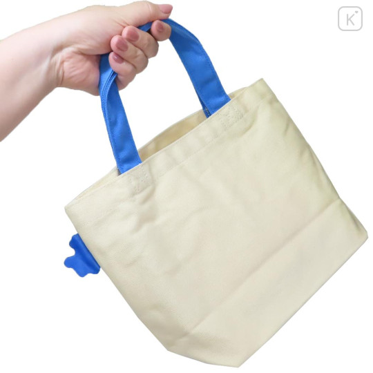 Japan Crayon Shin-chan Mini Tote Bag - Shinnosuke Nohara : Playing With Sister - 2