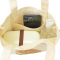 Japan Doraemon Mini Tote Bag - Dorayaki - 3