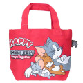 Japan Tom and Jerry Mini Tote Bag - Happy Red Always Together - 1
