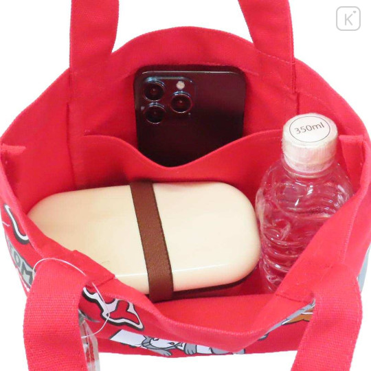 Japan Tom and Jerry Mini Tote Bag - Happy Red Always Together - 3