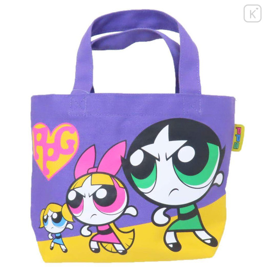 Japan The Powerpuff Girls Mini Tote Bag - Purple - 1