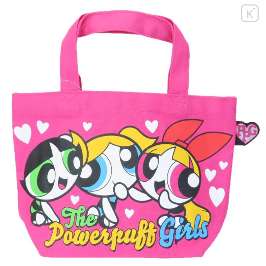 Japan The Powerpuff Girls Mini Tote Bag - Deep Pink - 1