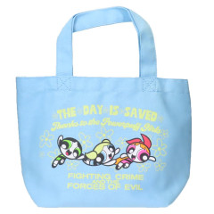 Japan The Powerpuff Girls Mini Tote Bag - Light Blue The Day Is Saved