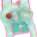 Japan Disney Eco Shopping Bag - Alice & Cheshire Cat : Flower Mint Pink - 3