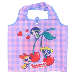 Japan The Powerpuff Girls Eco Shopping Bag - Gingham Cherry Strawberry