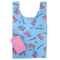 Japan Doraemon Eco Shopping Bag & Silicone Mascot Pouch - Gadget Anywhere Door