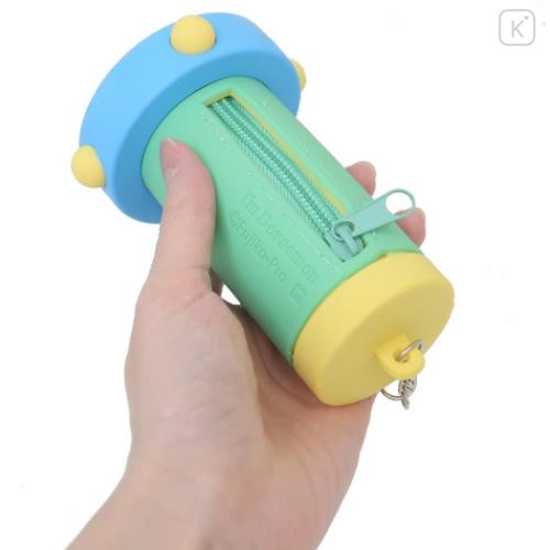 Japan Doraemon Eco Shopping Bag & Silicone Mascot Pouch - Gadget Small Light - 5