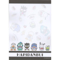 Japan Sanrio A6 Notepad - Hapidanbui Boys Sushi - 4