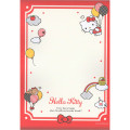 Japan Sanrio A6 Notepad - Hello Kitty & Tiny Chum : Balloon Party - 2