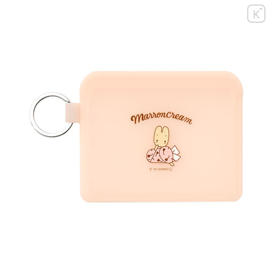 Japan Sanrio Flappo Pouch - Marron Cream - 1