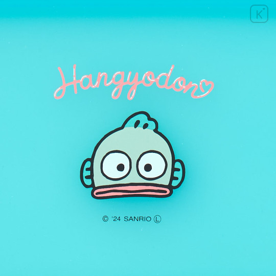 Japan Sanrio Flappo Pouch - Hangyodon - 2