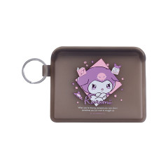 Japan Sanrio Flappo Pouch - Kuromi : Spoiled Tears
