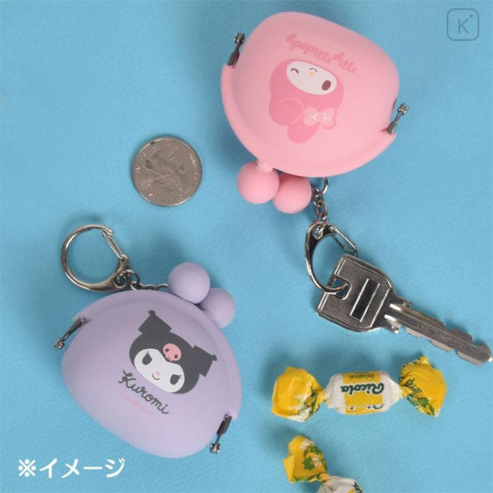Japan Sanrio Pochi Purse - Kuromi - 5
