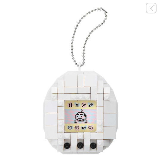 Japan Tamagotchi Nanoblock - First Generation White - 3