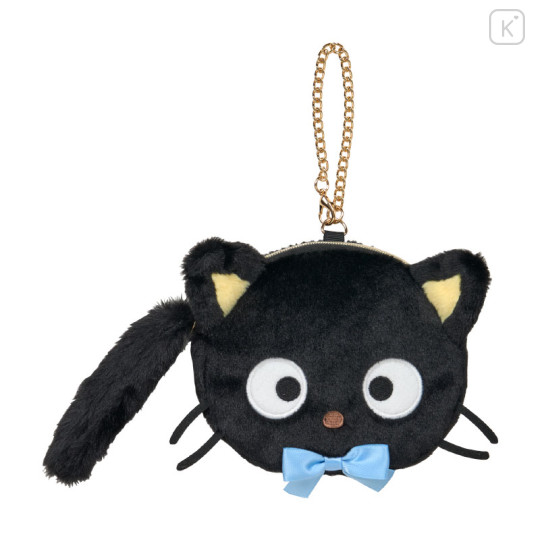 Japan Sanrio Original Face-shaped Pouch - Chococat - 1