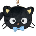 Japan Sanrio Original Face-shaped Pouch - Chococat - 4