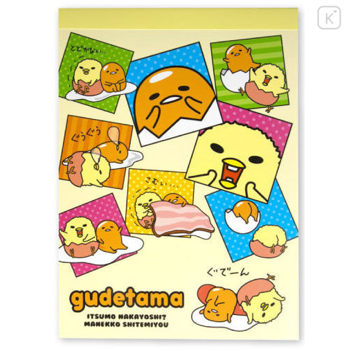 Japan Sanrio A6 Notepad - Gudetama : Variation - 1