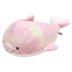 Japan San-X Super Mochimochi Plush Toy (M) - Jinbesan : Pearl Dolphin