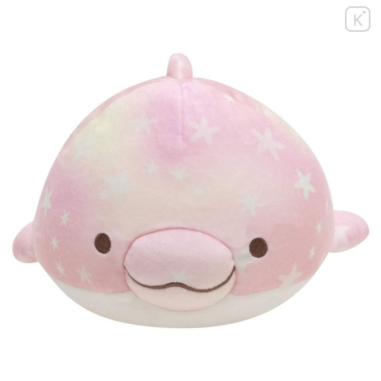 Japan San-X Super Mochimochi Plush Toy (M) - Jinbesan : Pearl Dolphin - 2