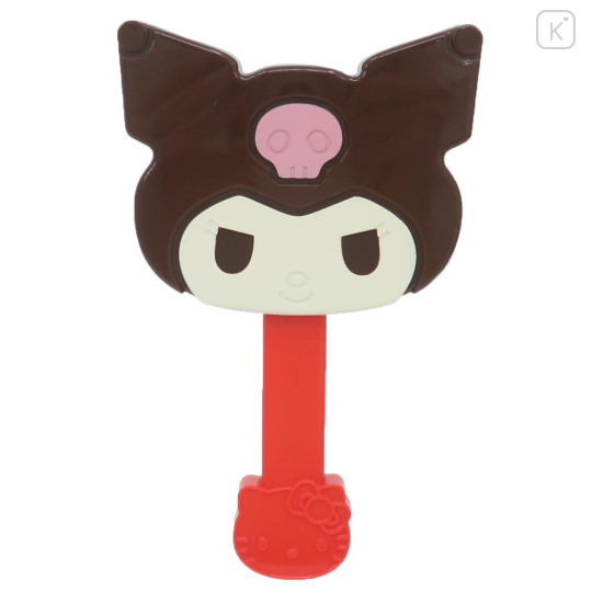 Japan Sanrio Hair Brush - Kuromi : Chocolate - 1