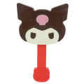 Japan Sanrio Hair Brush - Kuromi : Chocolate - 1