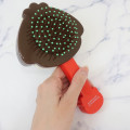 Japan Sanrio Hair Brush - Pochacco : Chocolate - 2