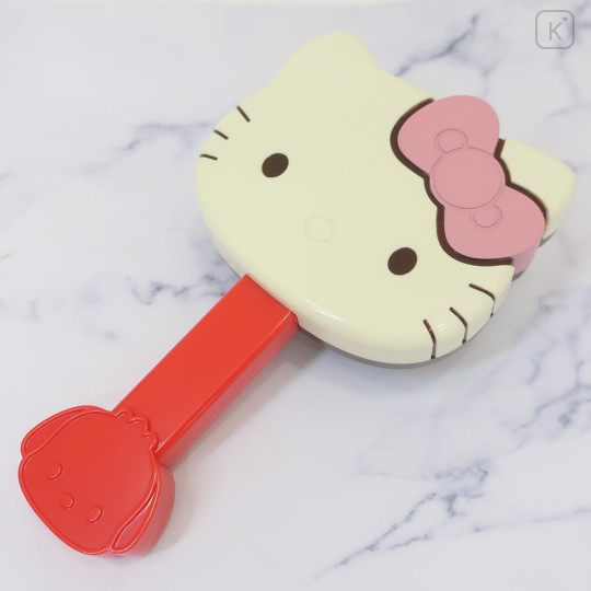 Japan Sanrio Hair Brush - Hello Kitty : Chocolate - 3