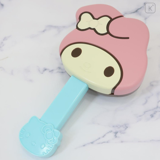 Japan Sanrio Hair Brush - My Melody : Chocolate - 3