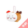 [Pre-order] Japan Chiikawa Mascot Holder - Chiikawa : Christmas 2025 - 1
