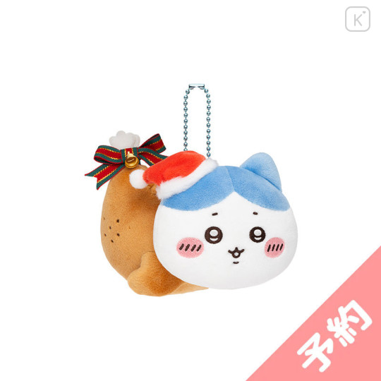 [Pre-order] Japan Chiikawa Mascot Holder - Hachiware : Christmas 2025 - 1