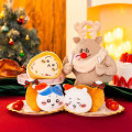 [Pre-order] Japan Chiikawa Mascot Holder - Hachiware : Christmas 2025 - 2