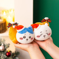 [Pre-order] Japan Chiikawa Mascot Holder - Hachiware : Christmas 2025 - 3
