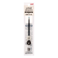 Japan Uni-ball Zento UBR-Z-05 Rollerball Pen Refill - 0.5mm Black