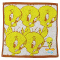 Japan Looney Tunes Mini Towel Jacquard Handkerchief - Tweety - 1