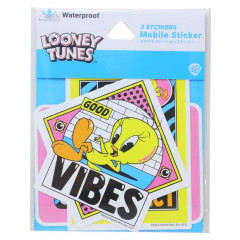 Japan Looney Tunes Mobile Sticker Pack - Tweety Message Relax