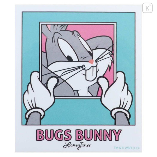 Japan Looney Tunes Vinyl Sticker - Bugs Bunny Smile - 1